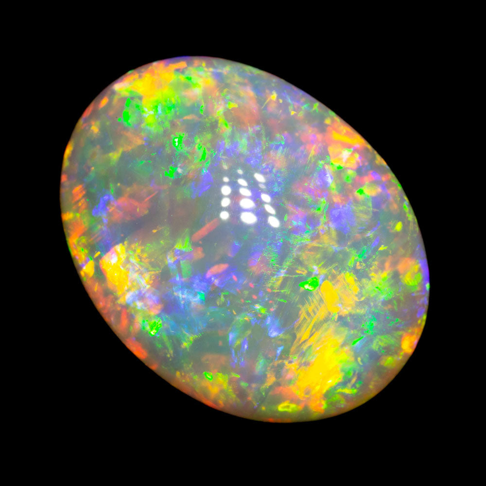 7.56 ct double-sided gem crystal opal 15.2x11.7x7.3mm