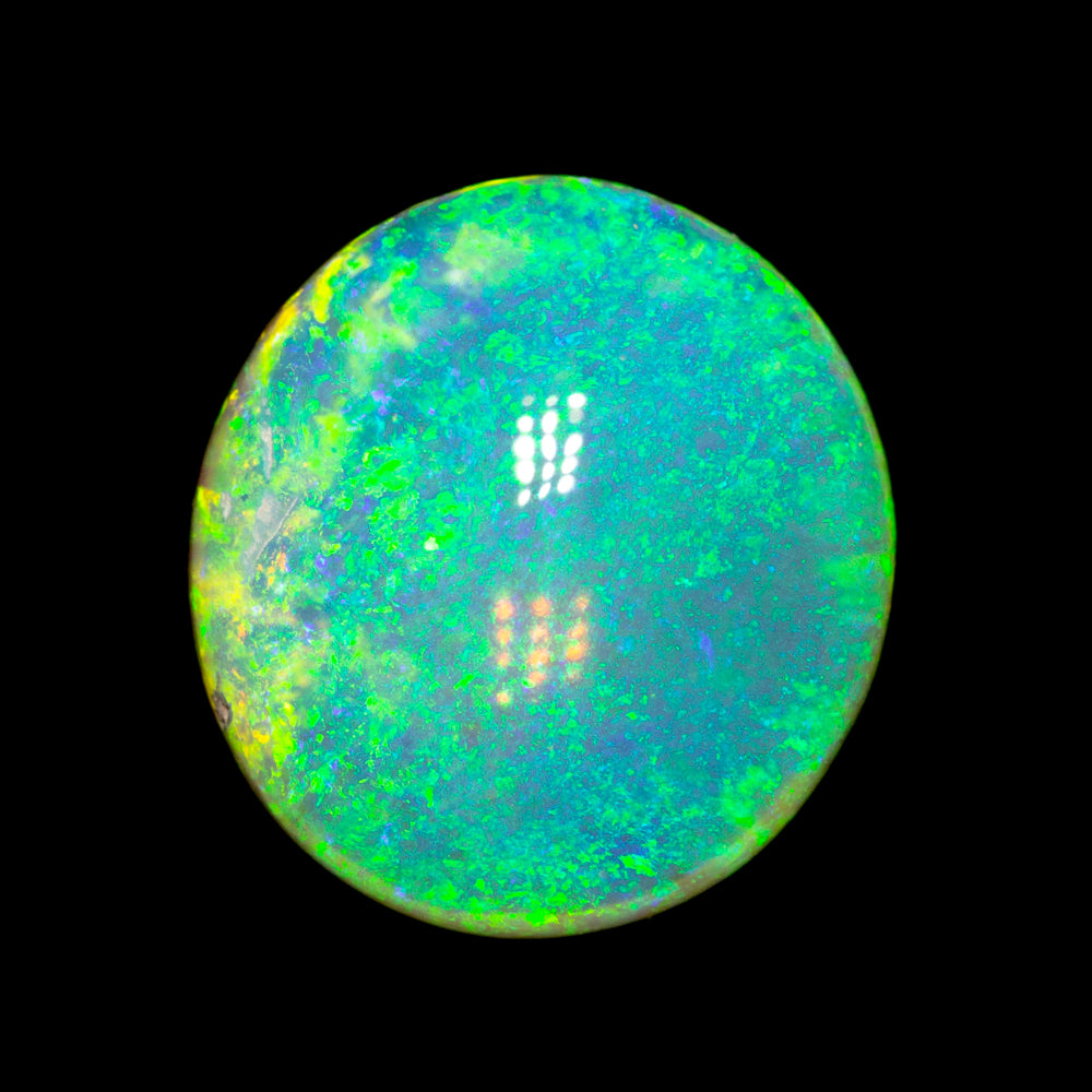 7.75 ct double-sided crystal opal 14.2x13.1x6.7mm