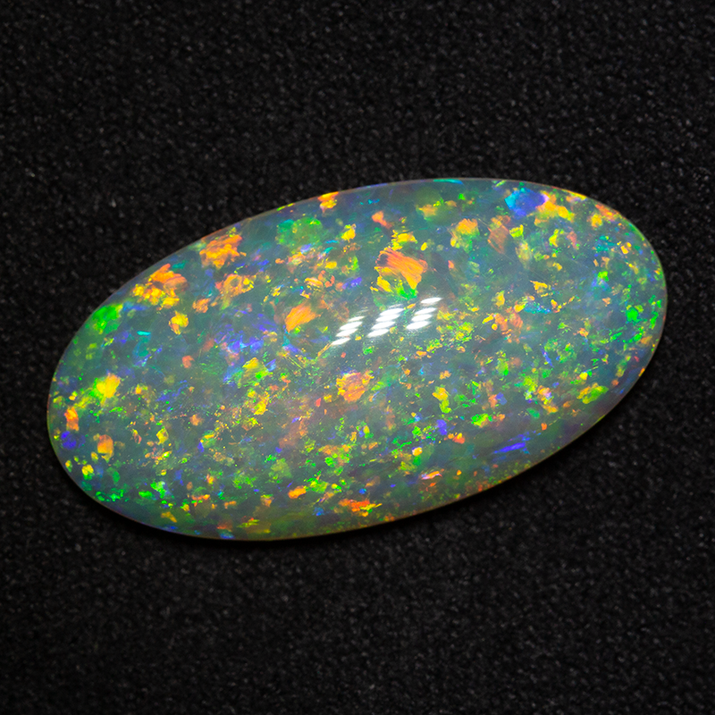 7.79 ct double-sided crystal opal 23.1x12.1x5mm