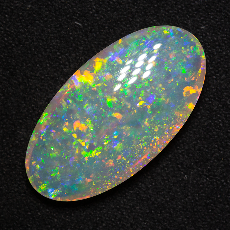 7.79 ct double-sided crystal opal 23.1x12.1x5mm