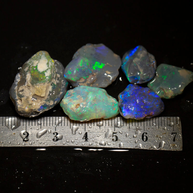 70 ct rough opal parcel 5pc