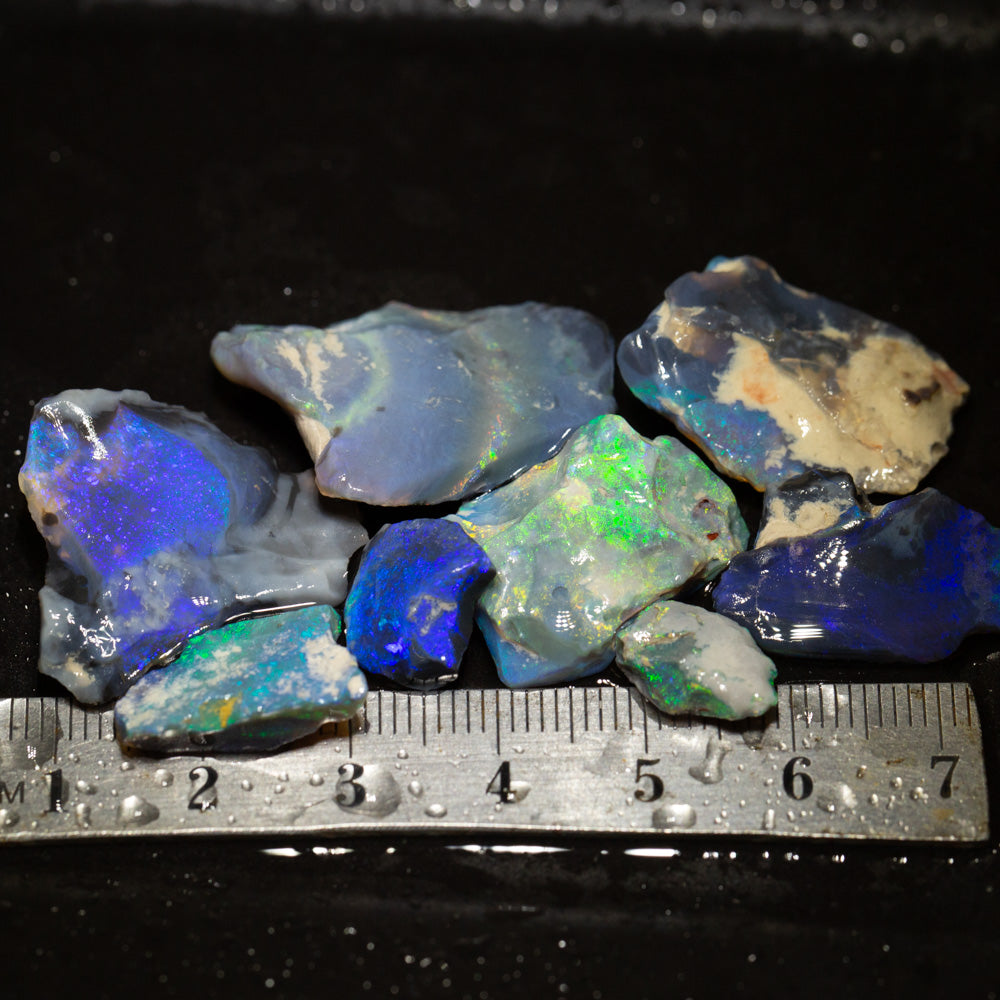 70 ct rough opal parcel 7pc