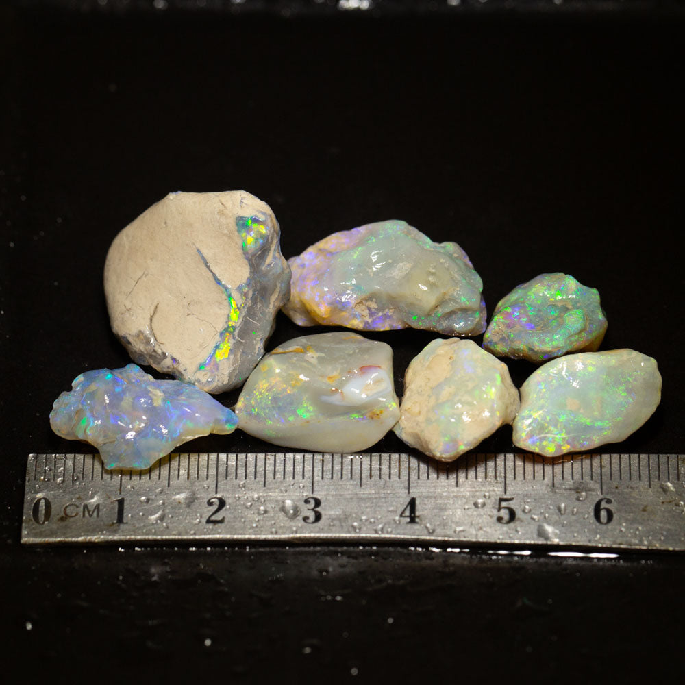 71 ct rough opal parcel 7pc