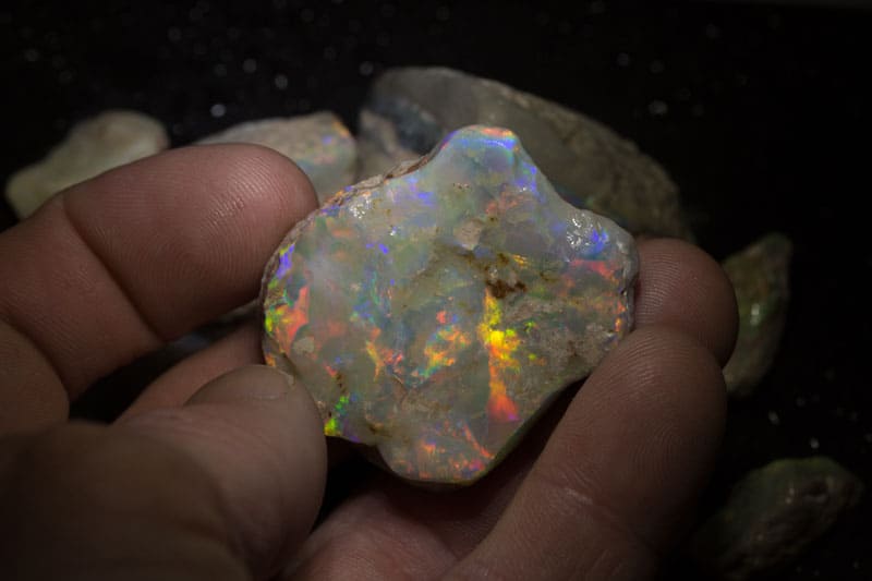 729 ct rough opal parcel 16 pieces