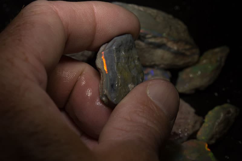 729 ct rough opal parcel 16 pieces