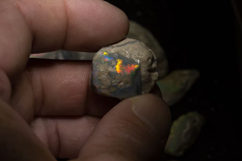 729 ct rough opal parcel 16 pieces