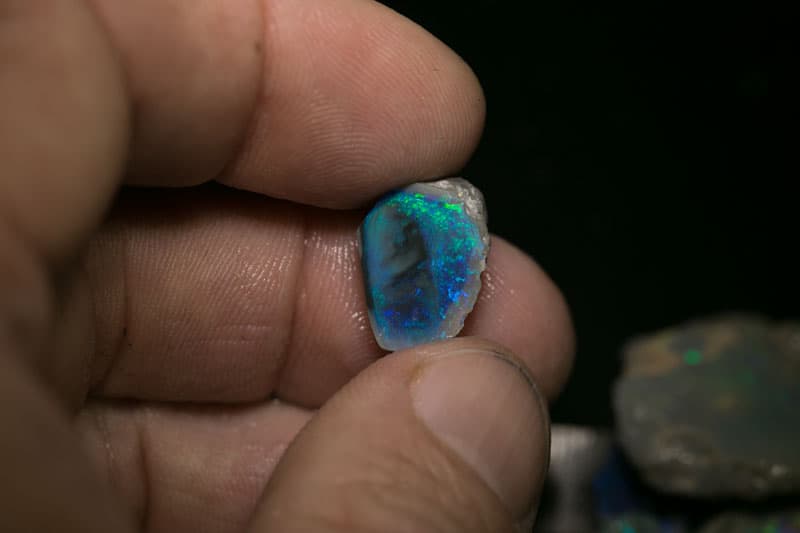 72 ct rough opal parcel 6 pc for the Intermediate opal cutter