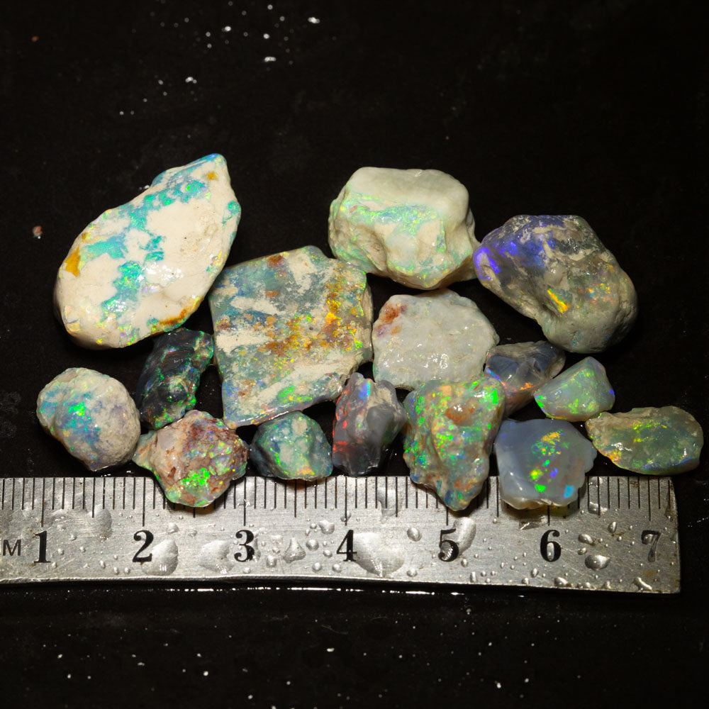 75 ct rough opal parcel 15pc