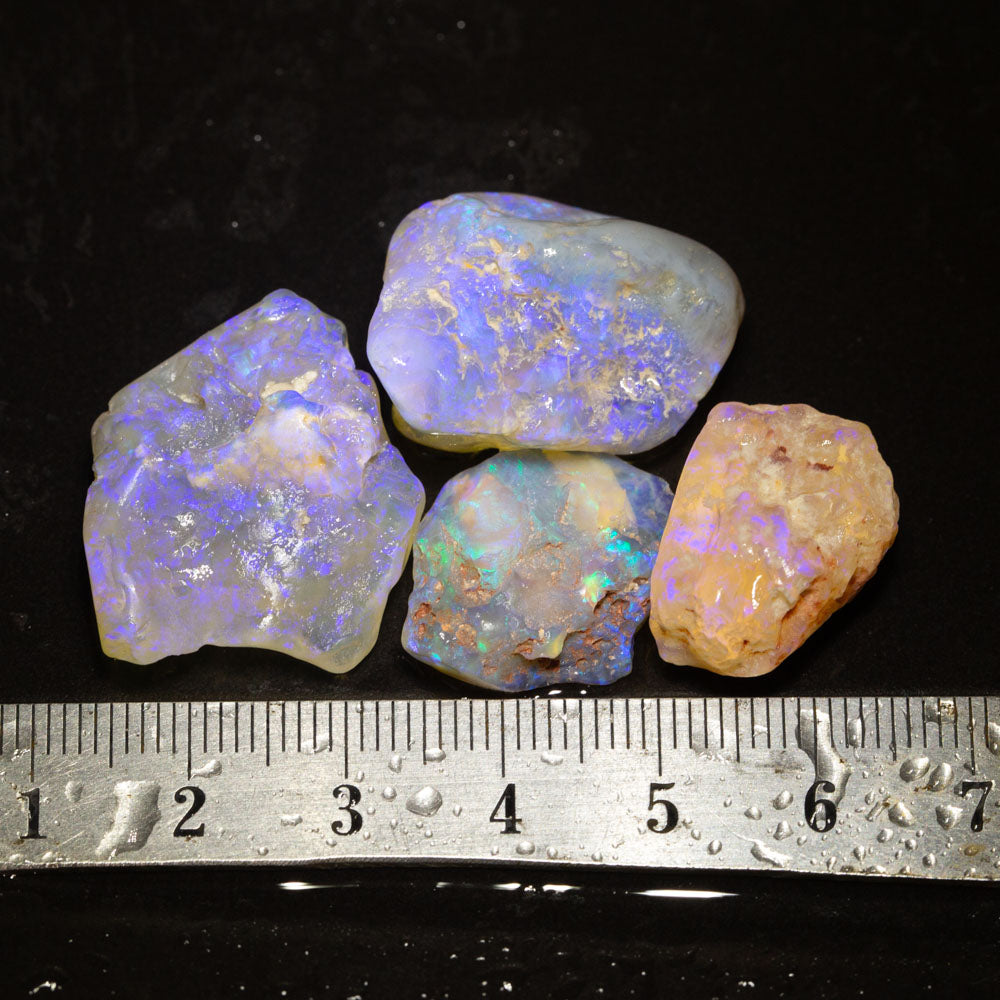 75 ct rough opal parcel 4pc