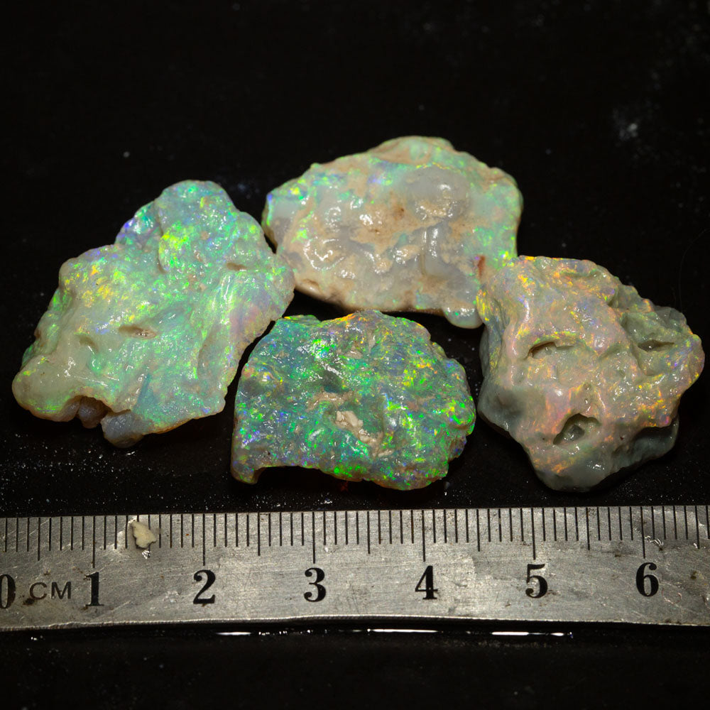 76 ct rough opal parcel 4pc