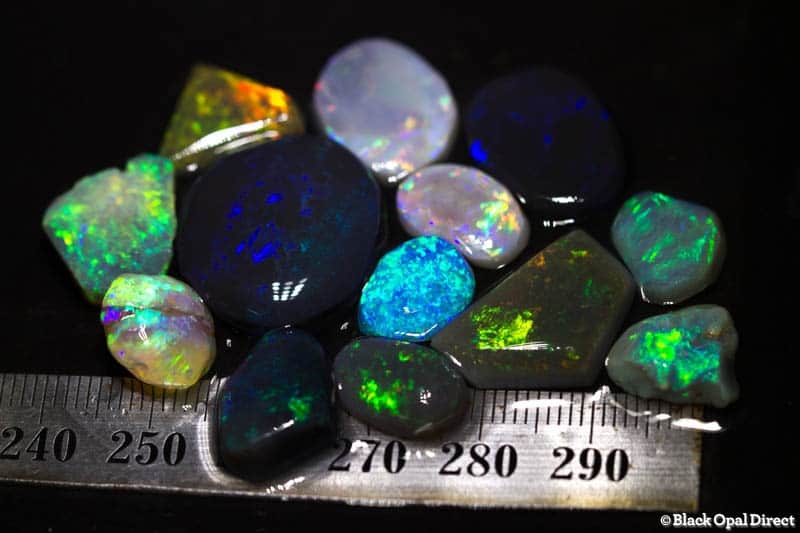76ct opal rubs 13 pieces