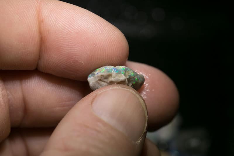 77 ct rough opal parcel for intermediate cutters