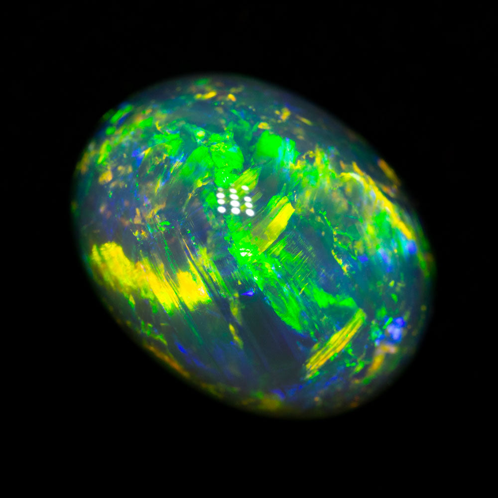 8.07 ct black opal 13.6x10.4x9.2mm