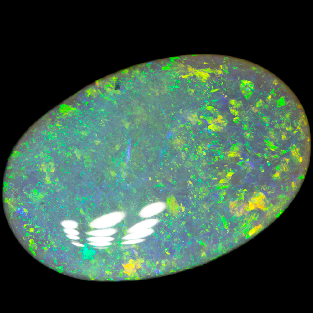 38.63 ct dark opal 33x21.7x8.1mm