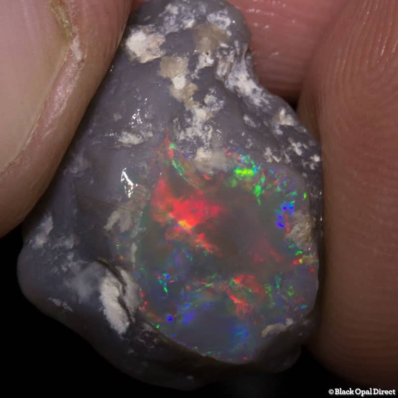 8.74 ct rough opal piece 18mm across