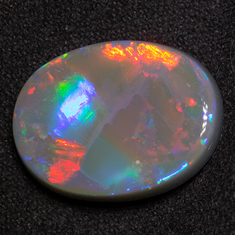 8.93 ct dark opal gem 18x13x5mm