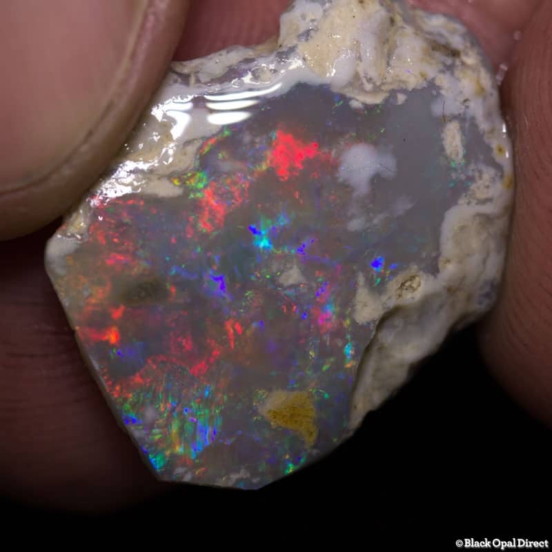 8.97 ct rough opal piece 22mm across