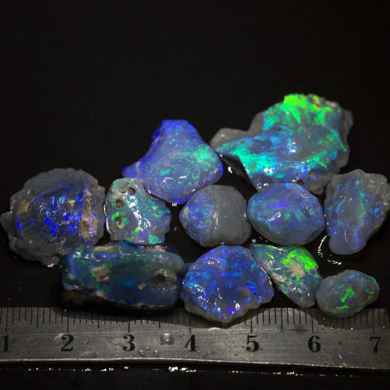 84 ct rough opal parcel 11pc