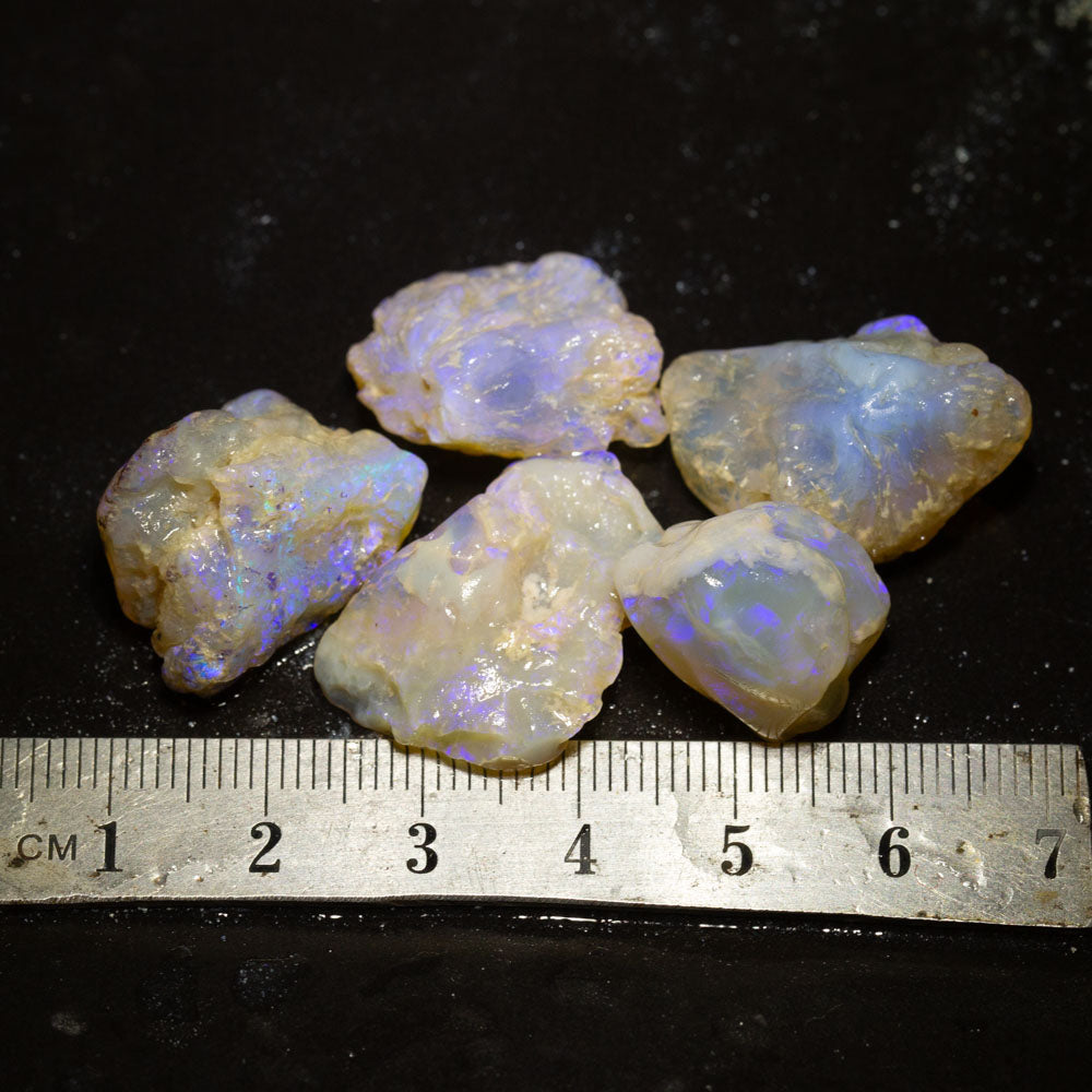 84 ct rough opal parcel 5pc