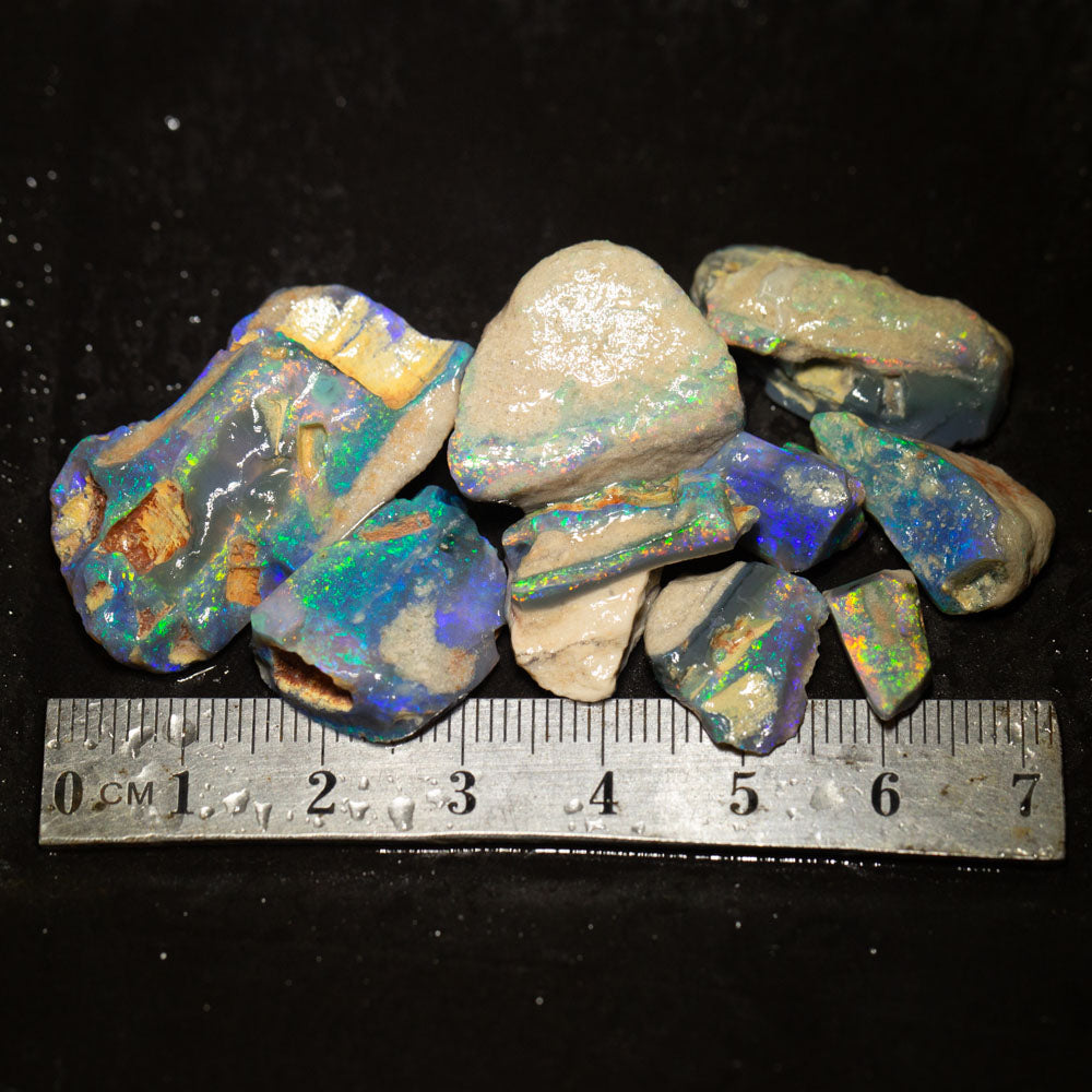 85 ct rough opal parcel 9pc