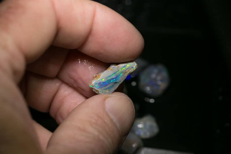 85 ct 17pc rough opal parcel for intermediate cutters