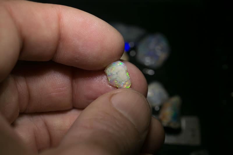 85 ct 17pc rough opal parcel for intermediate cutters