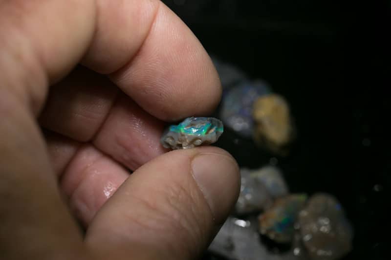 85 ct 17pc rough opal parcel for intermediate cutters