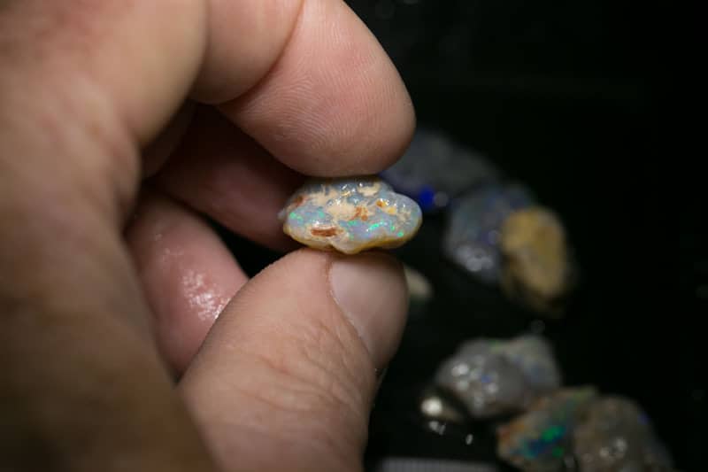 85 ct 17pc rough opal parcel for intermediate cutters