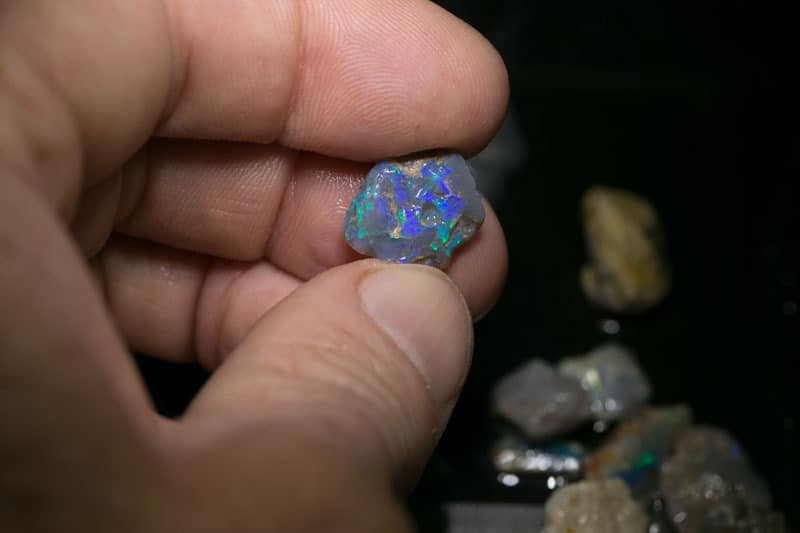 85 ct 17pc rough opal parcel for intermediate cutters