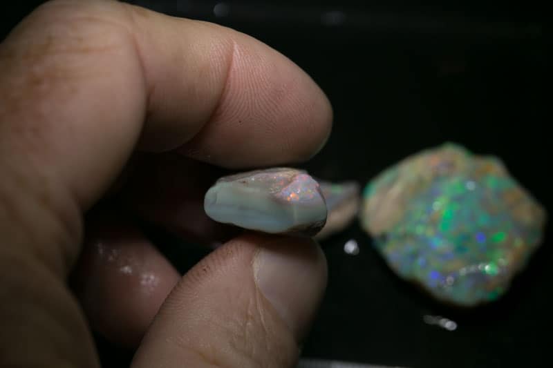 85 ct rough opal parcel