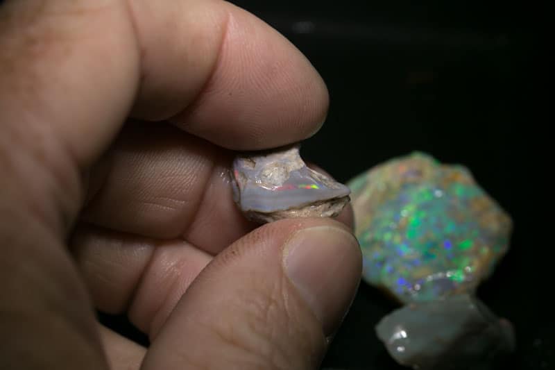 85 ct rough opal parcel