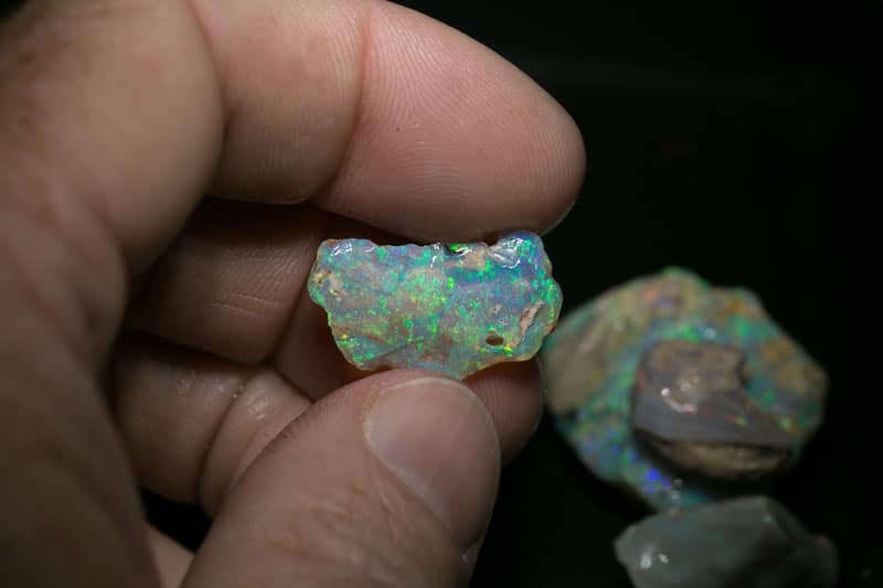 85 ct rough opal parcel