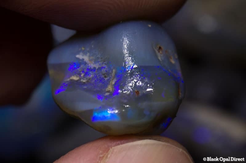 867ct rough opal blue parcel12