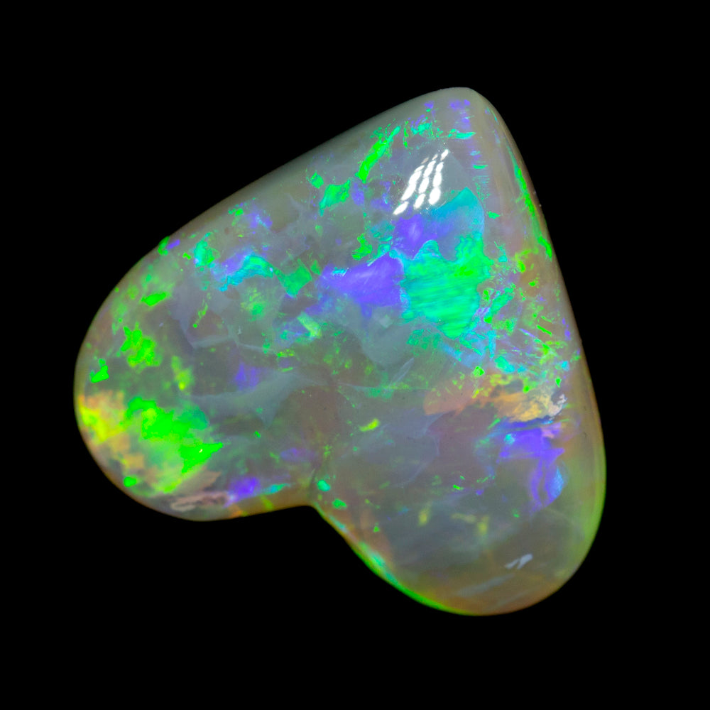9.23 ct gem crystal opal 18x16.8x6.2mm