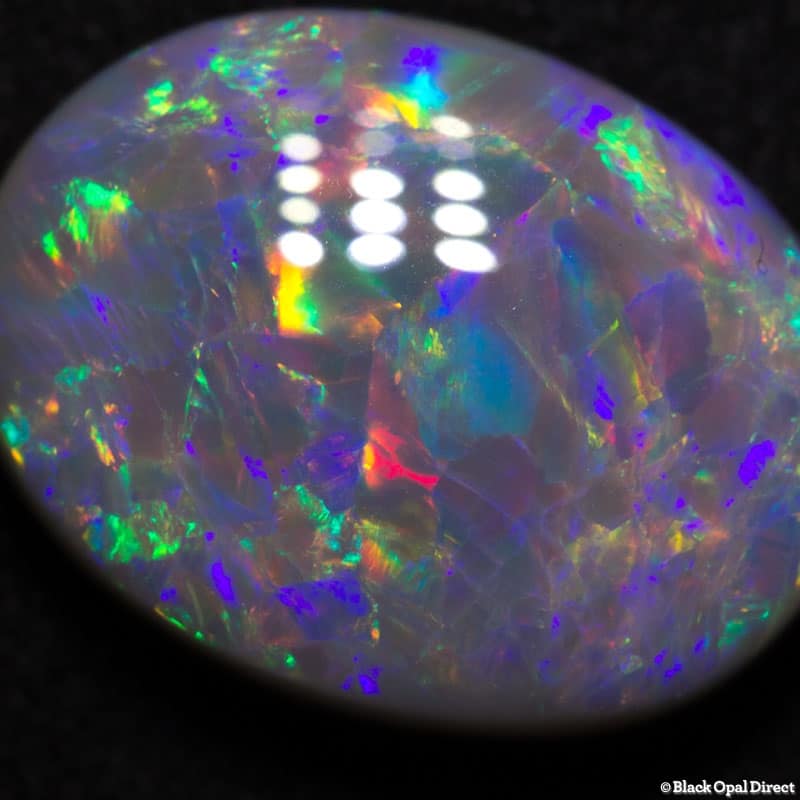 9.30ct semi black opal