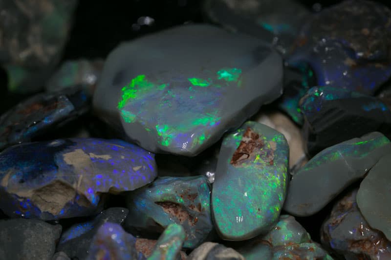 958 ct rough opal parcel for intermediate to pro