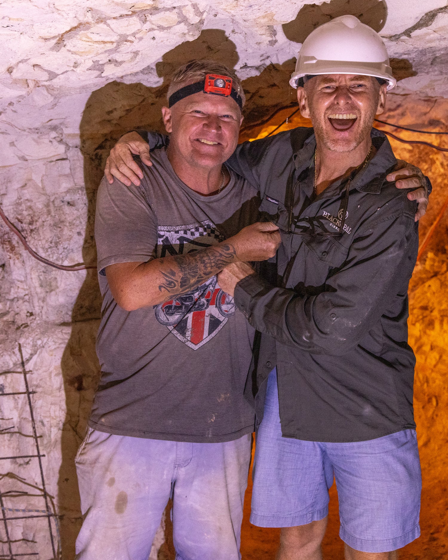 Lightning Ridge Australia Justin & Dave