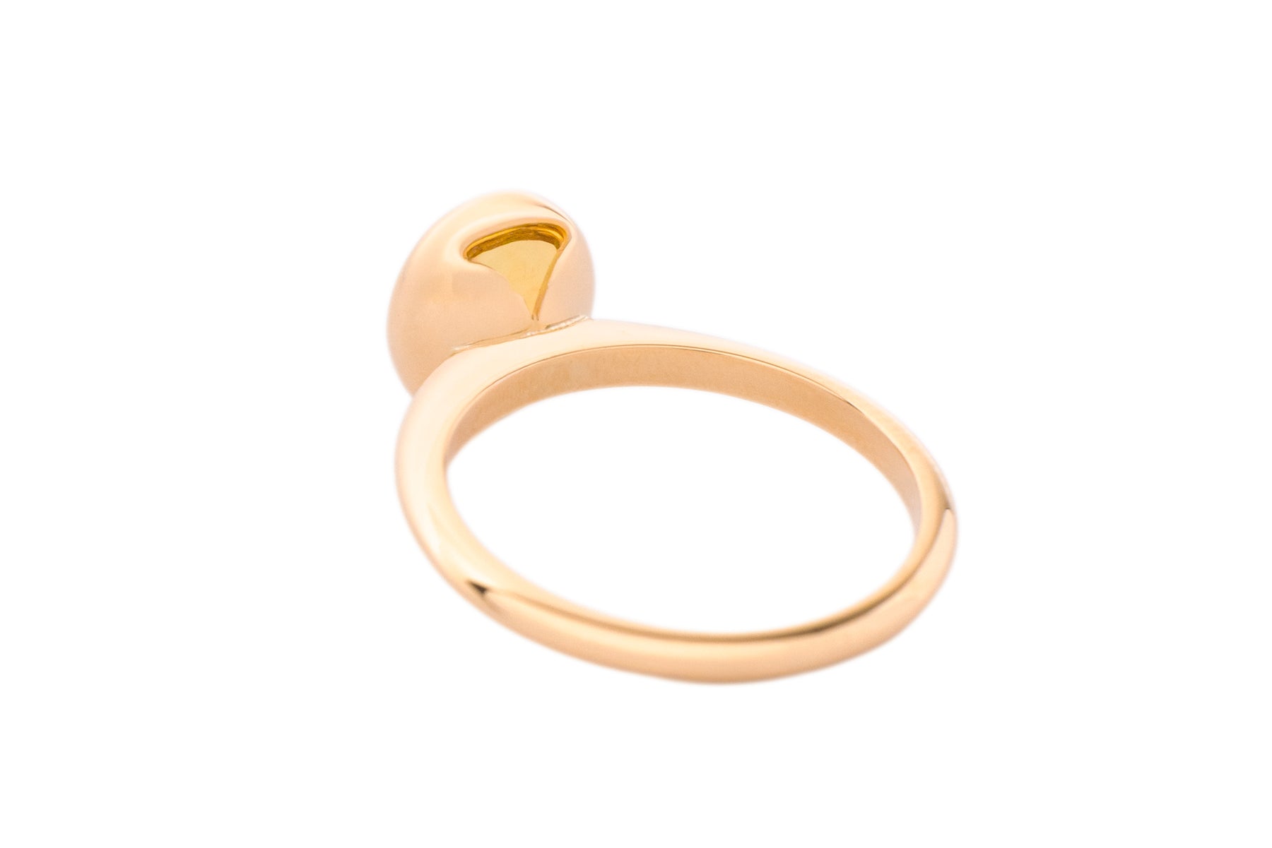 Selene — 18kt Yellow Gold 0.99 ct Crystal Opal Ring