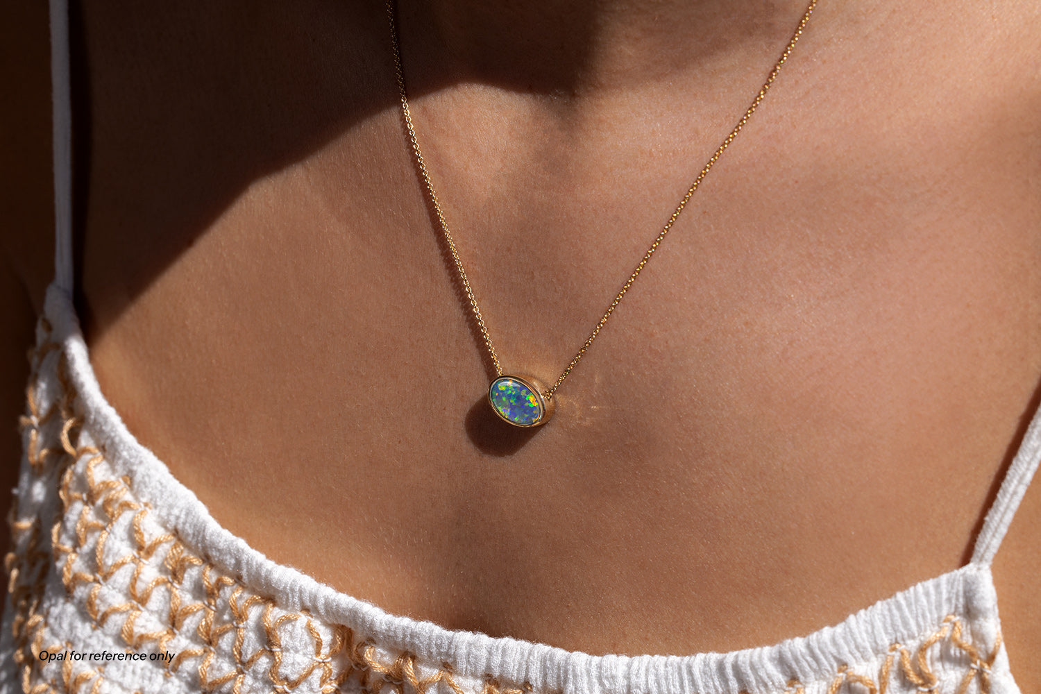 Johanna Yellow Gold Necklace