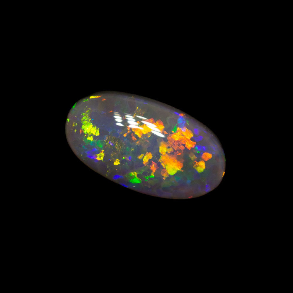 1.34 ct dark opal 10.1x5.5x3.7mm