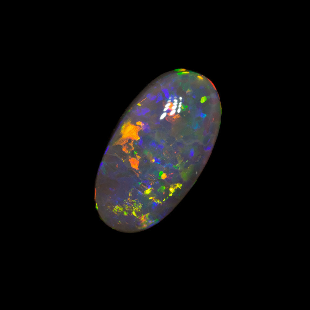1.34 ct dark opal 10.1x5.5x3.7mm