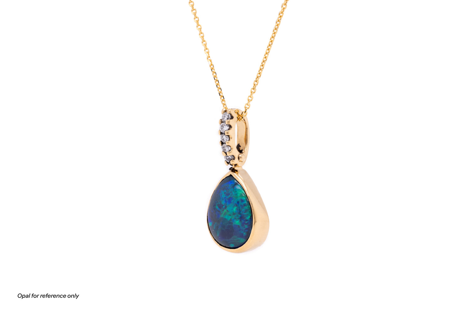 Tatiana Diamond Yellow Gold Necklace