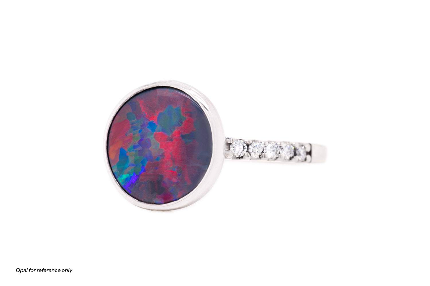 Tatiana Diamond White Gold Ring