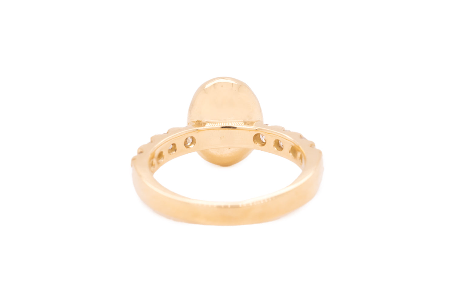 18kt Yellow Gold Tatiana Ring Back