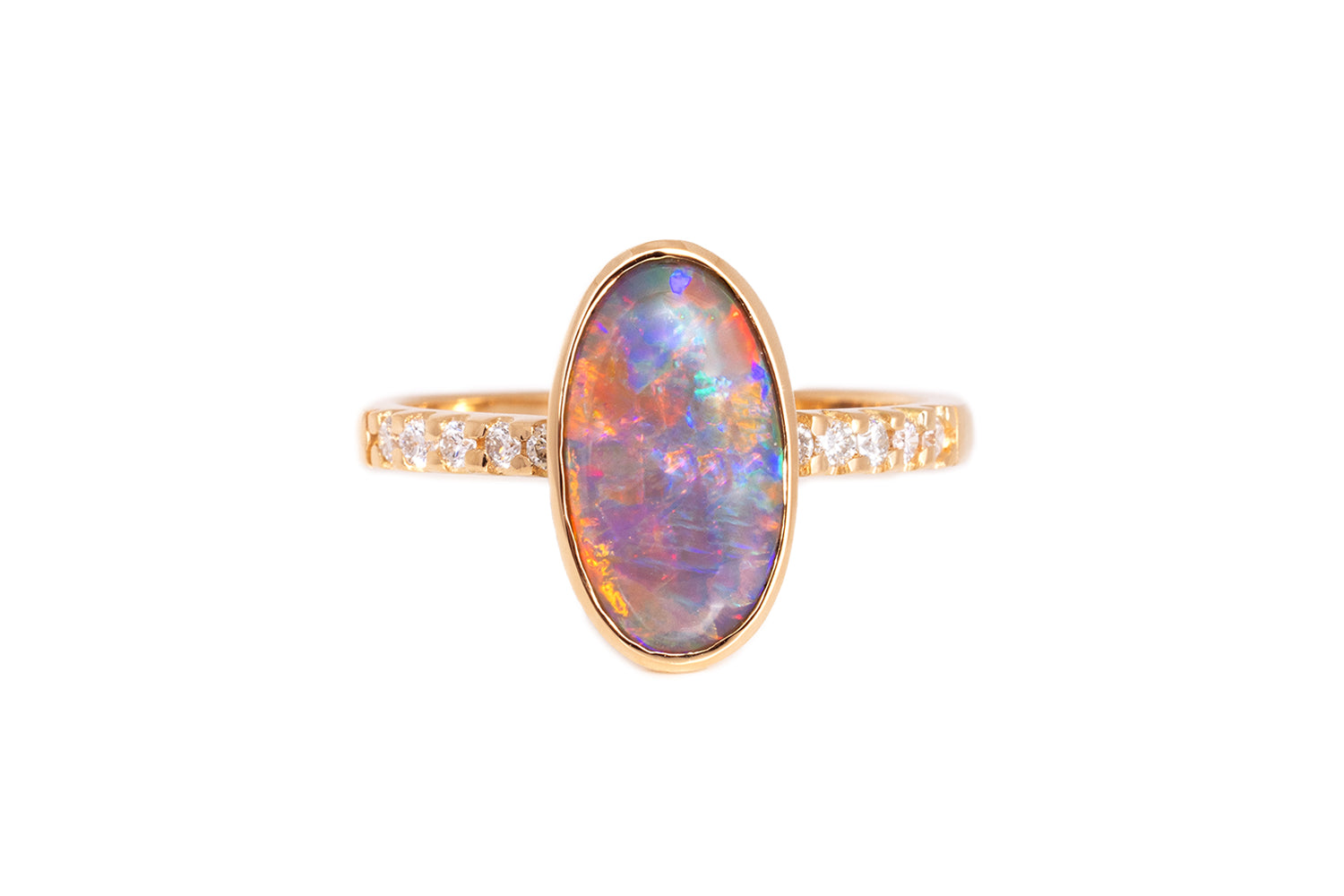 18kt Yellow Gold Tatiana Diamond Ring