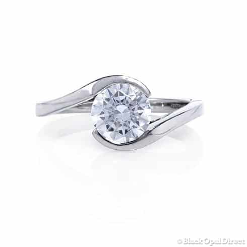 18kt Gold Engagement Ring - Custom Make