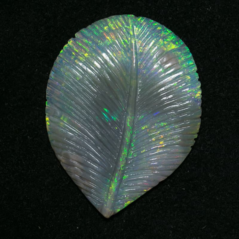 Feather Carving 8.02ct
