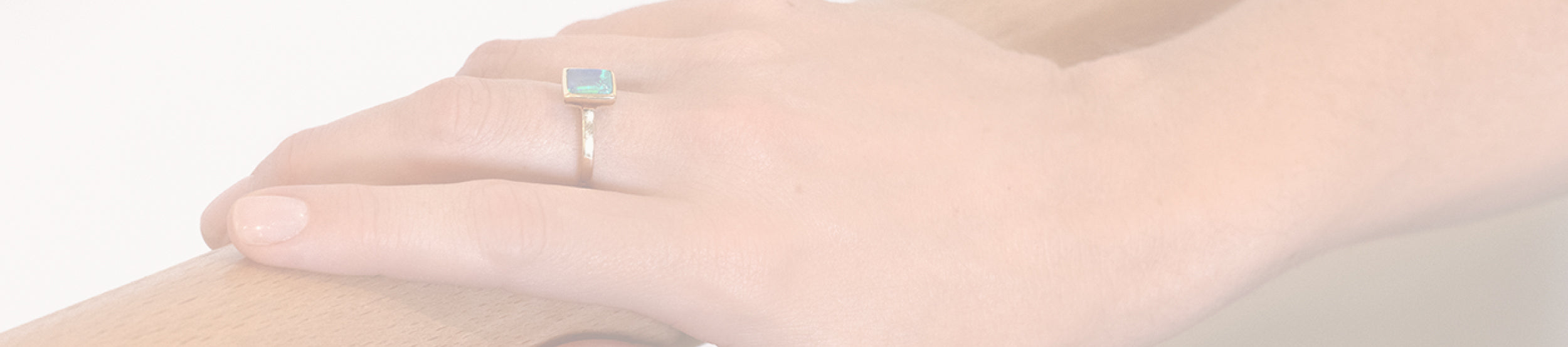 Ready to Wear Australian Opal Jewelry Ring