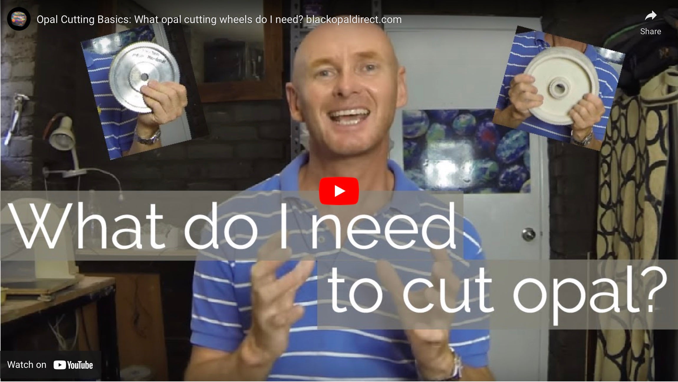 What opal cutting wheels do I need?