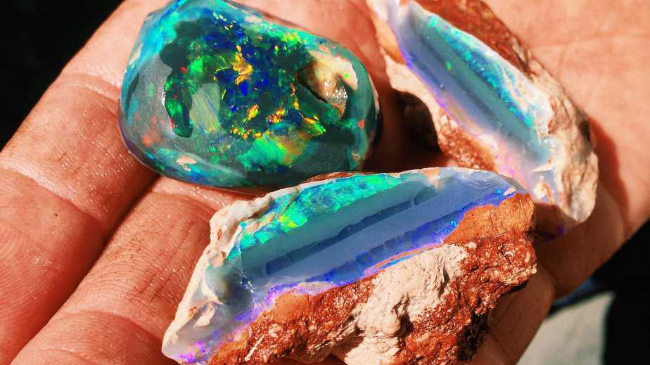 Indigenous origins of opal